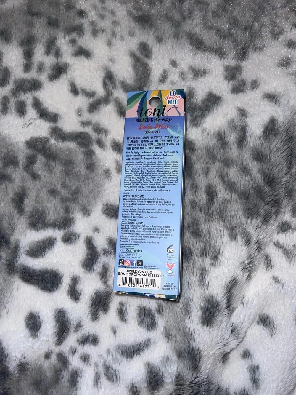 Ioni bronzing drops